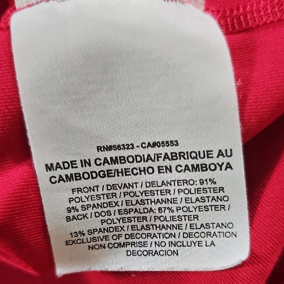 Nike Tiger Woods Collection Men's Vibrant Red Polo Shirt Size L - Picture 8 of 10